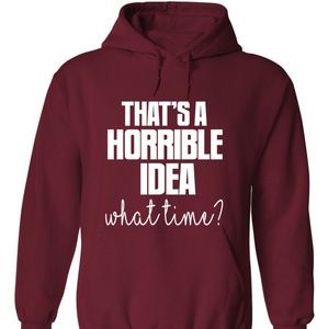 Funny Soft Unisex hooded pullover